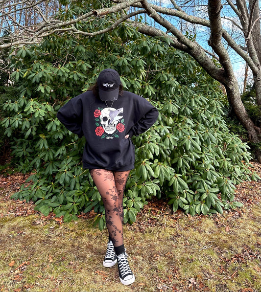 Crimson JAWS Crewneck Sweatshirt