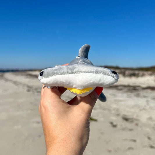 Hammerhead Shark Plush Keychain