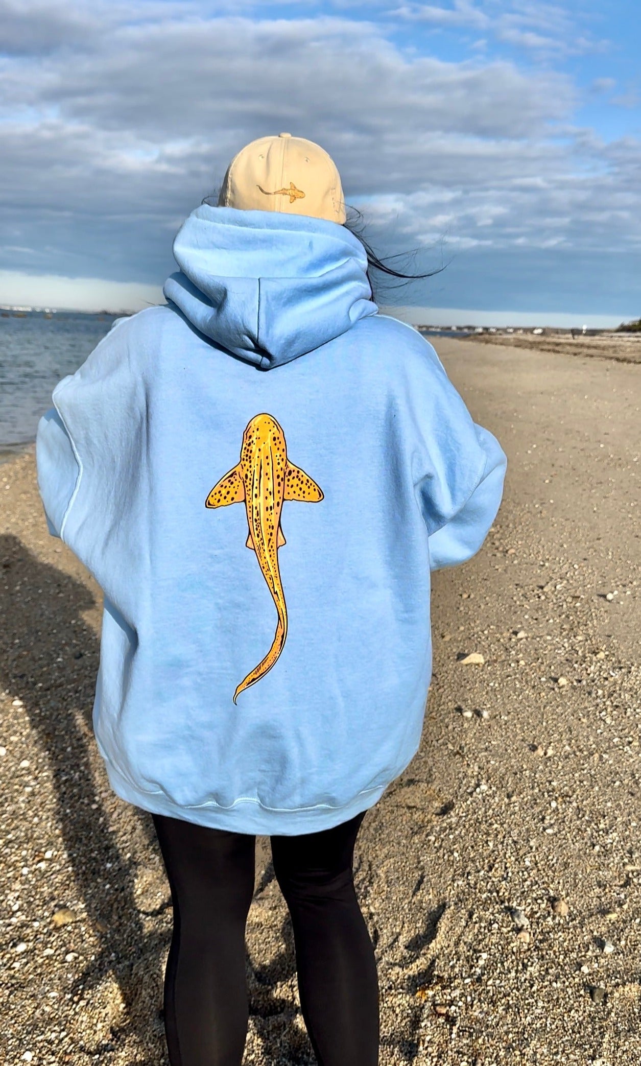 Zebra Shark Hoodie