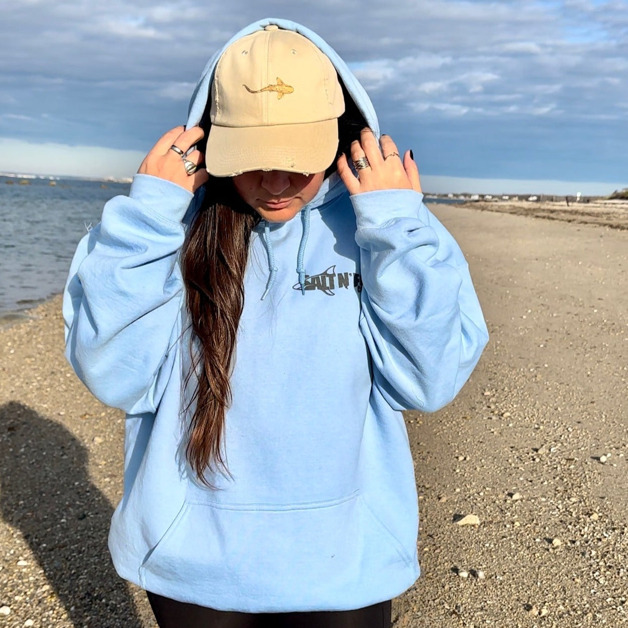 Zebra Shark Hoodie