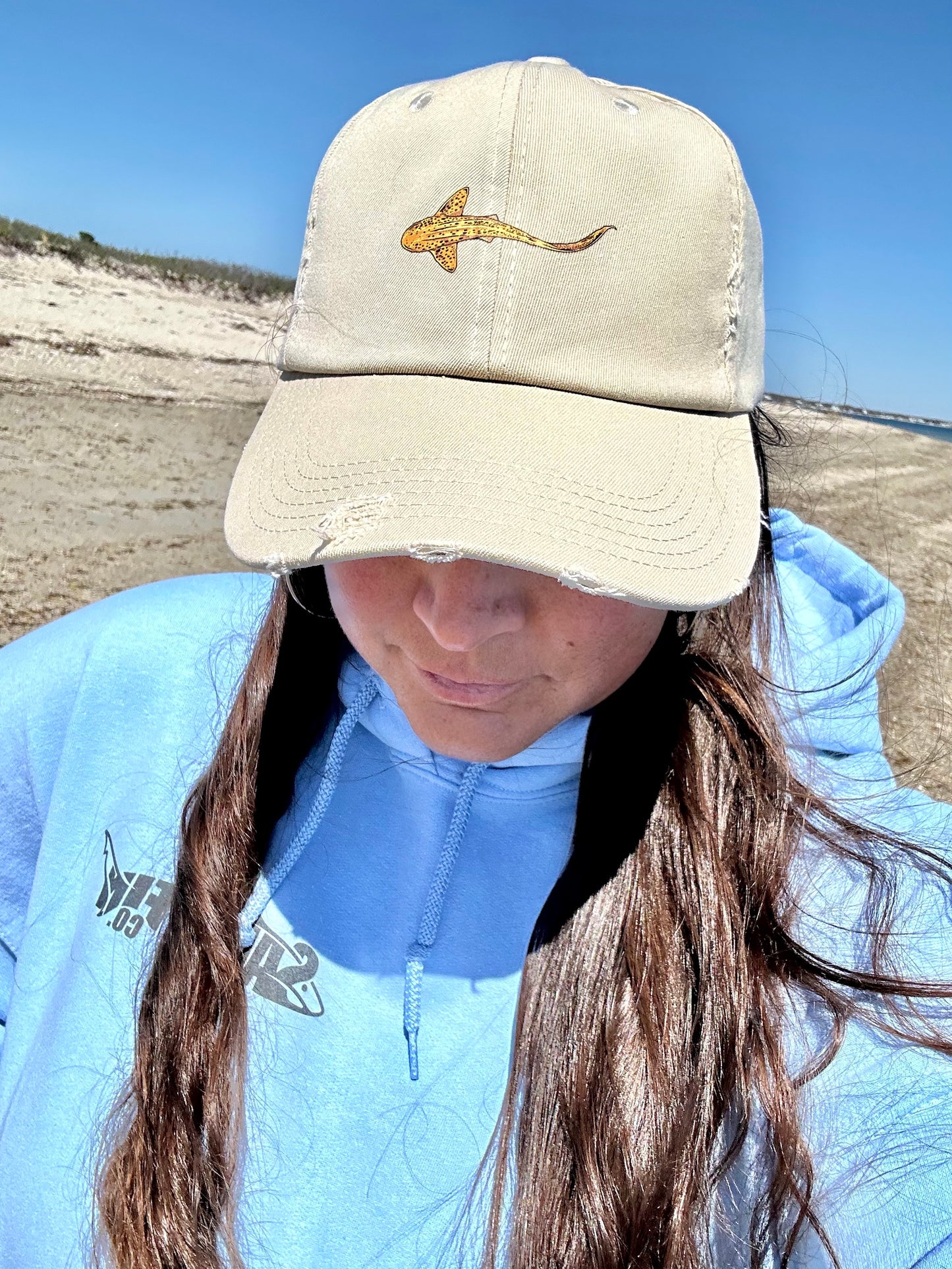 Zebra Shark Hat