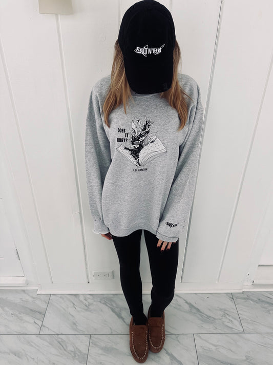 Officially Licensed "Read at Your Own Risk" H.D. Carlton Sweatshirt
