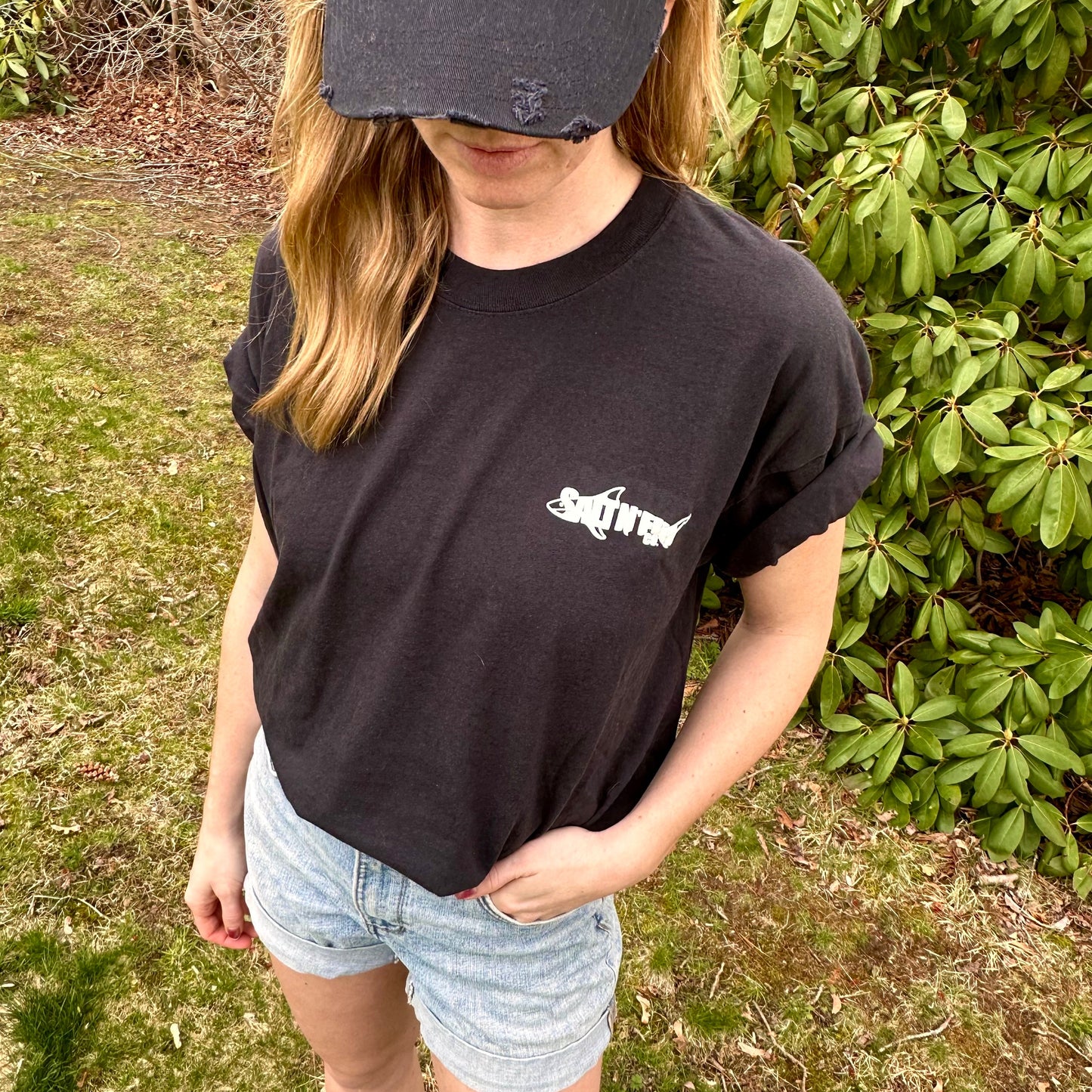 Salt N' Fin CO Puff Tee