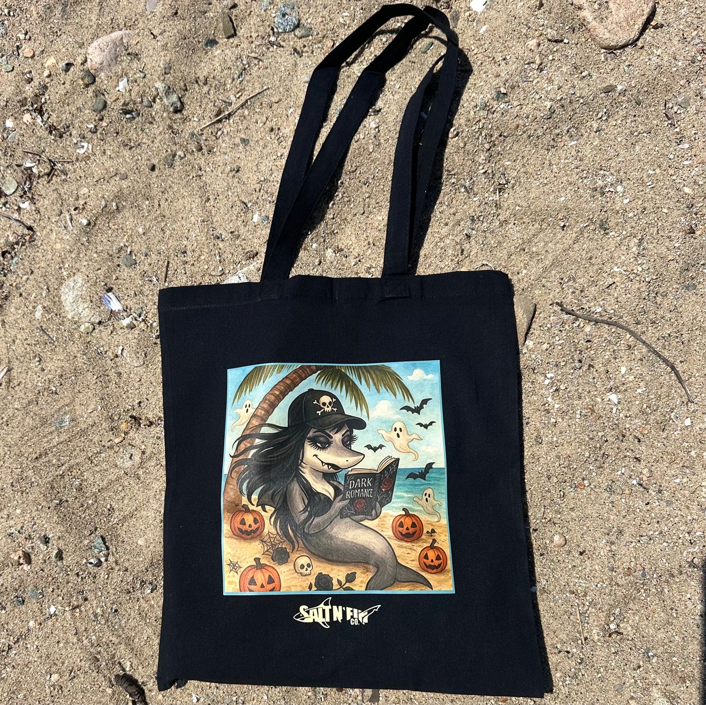 Shark Book Tote Bag