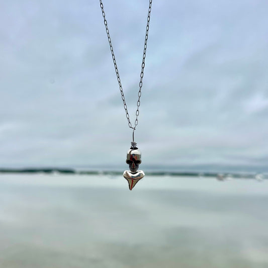 Skull & Shark Tooth Necklace