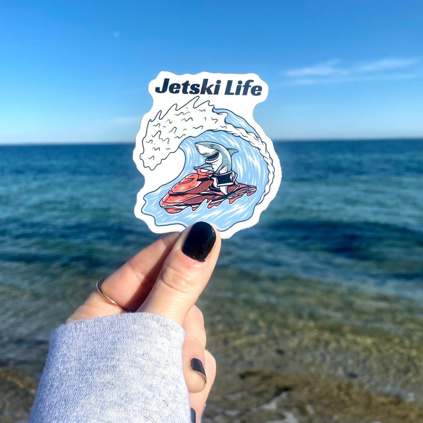 Jetski Life Sticker