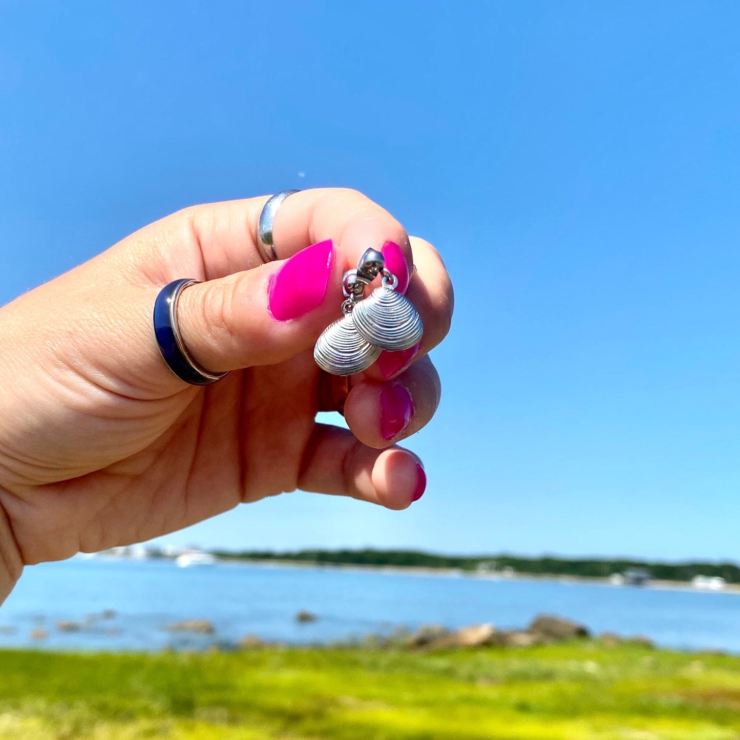 Quahog Earrings