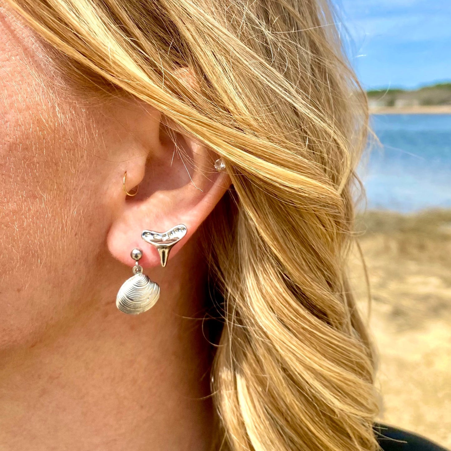 Quahog Earrings