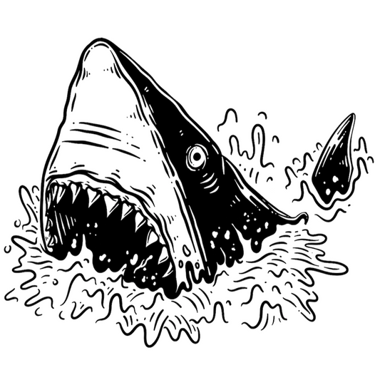 Great White Shark Sticker