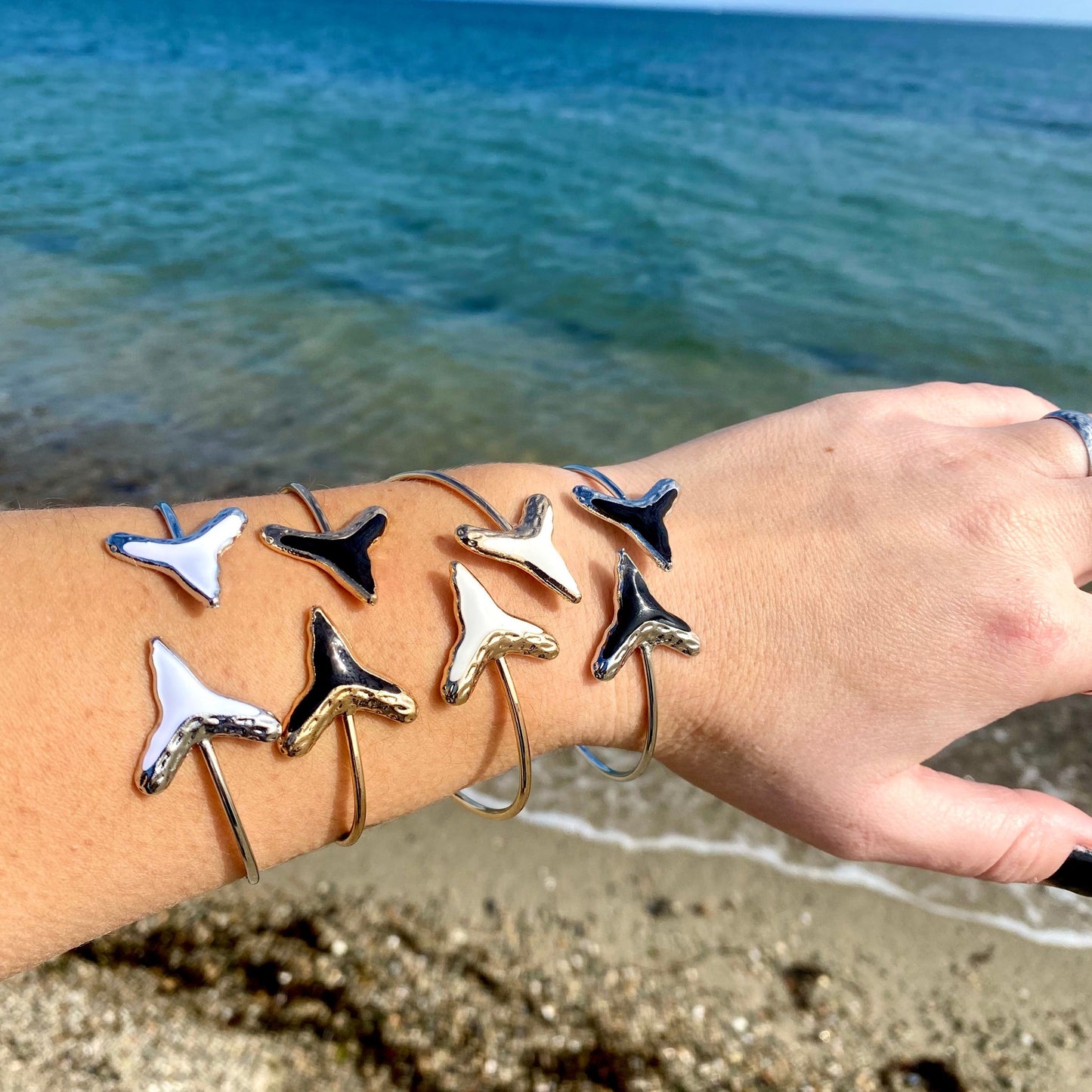 Shark Tooth Bangle