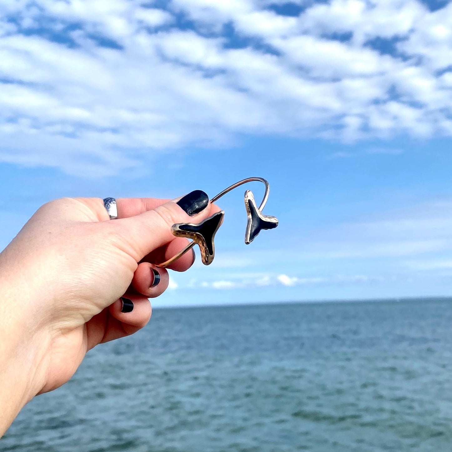 Shark Tooth Bangle