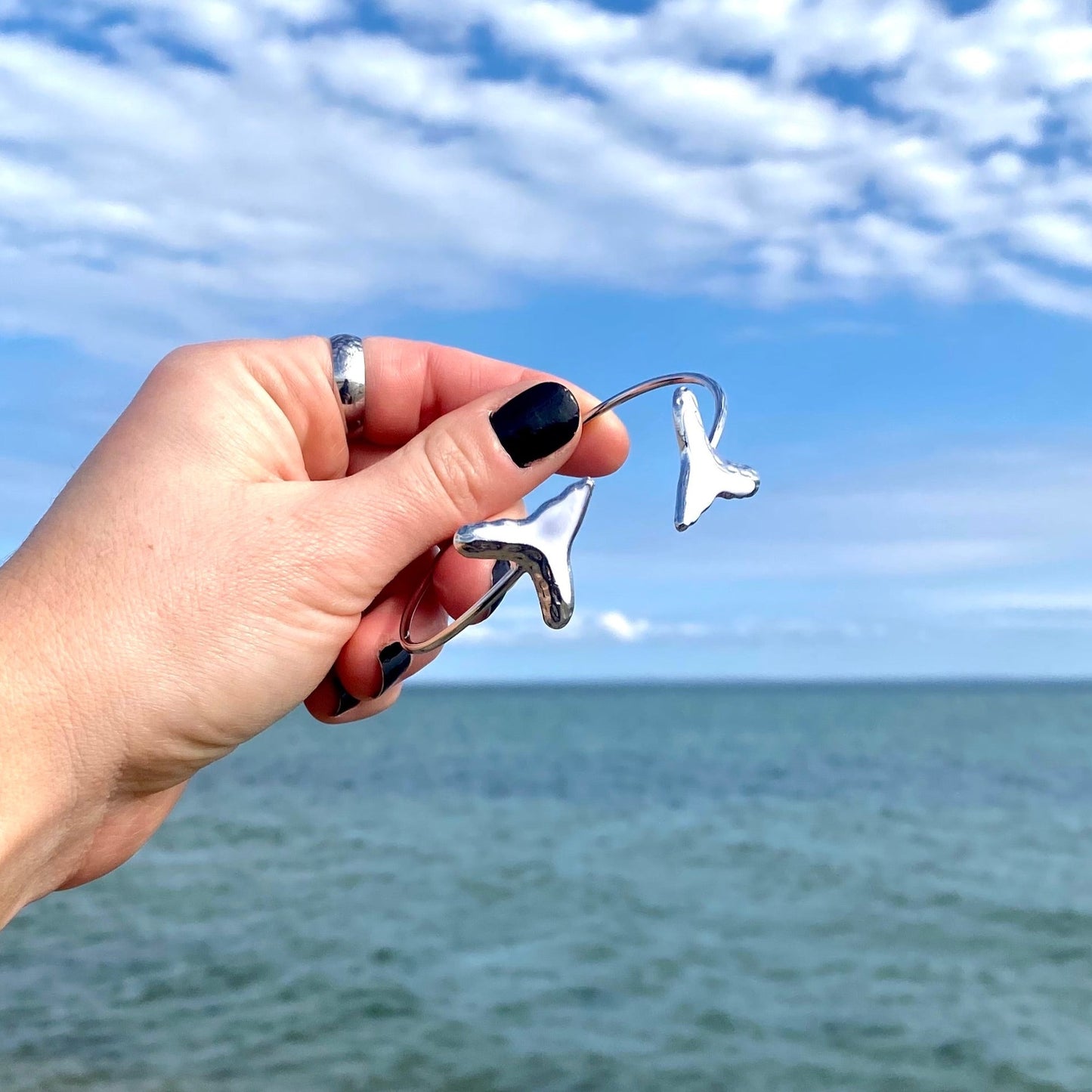 Shark Tooth Bangle