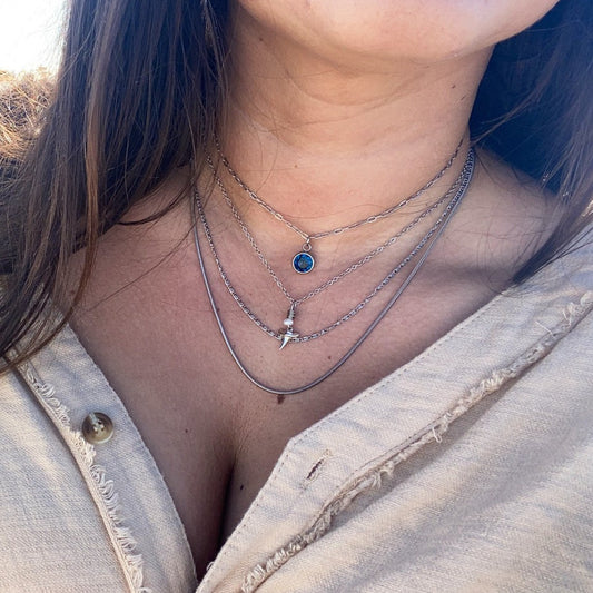 Shark Tooth & Pearl Necklace