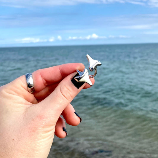 Shark Tooth Wrap Ring