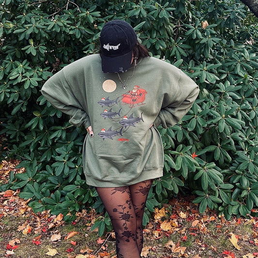 Santa JAWS Sweatshirt