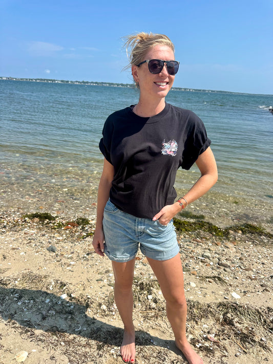 Shark Blossom Tee