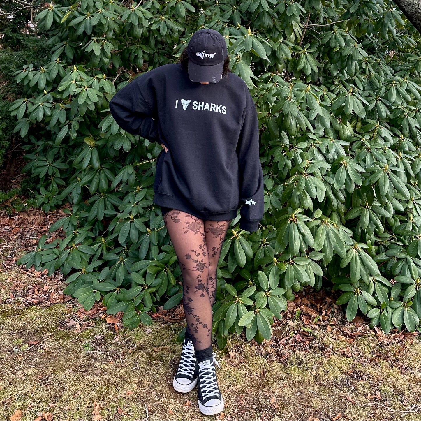 I <3 Sharks Crewneck Sweatshirt
