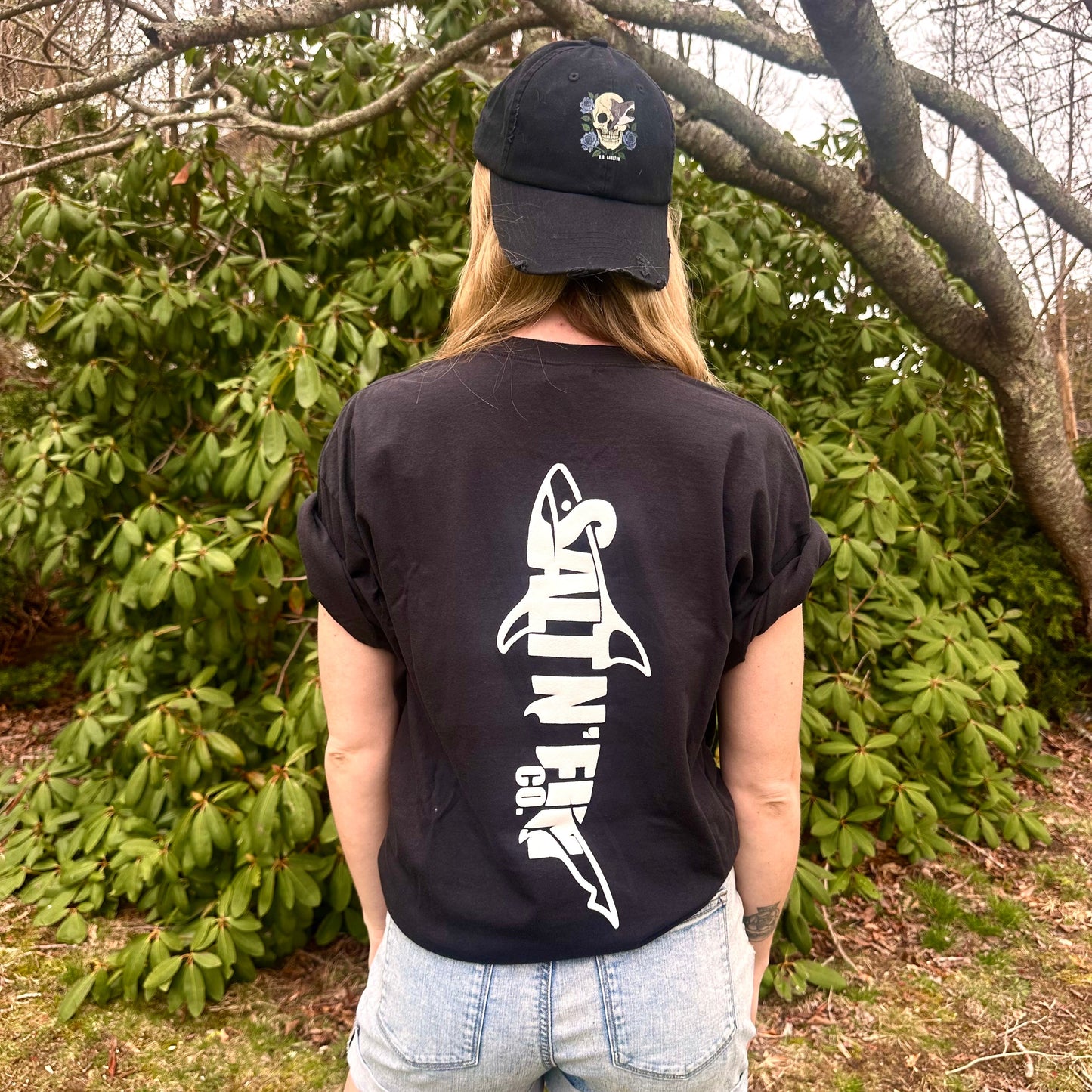 Salt N' Fin CO Puff Tee