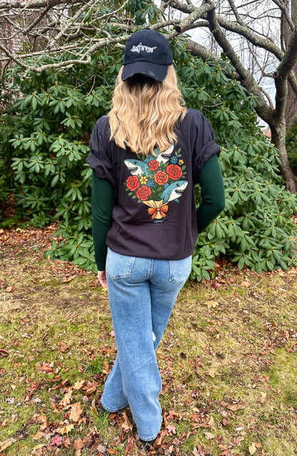Shark Bouquet Tee