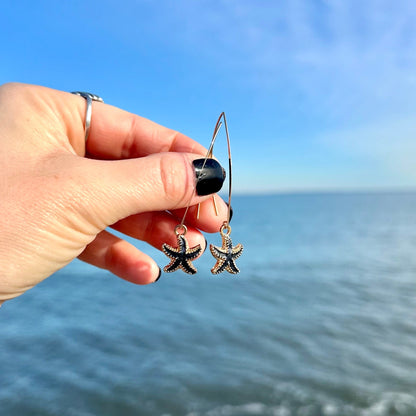 Starfish Threader Earrings