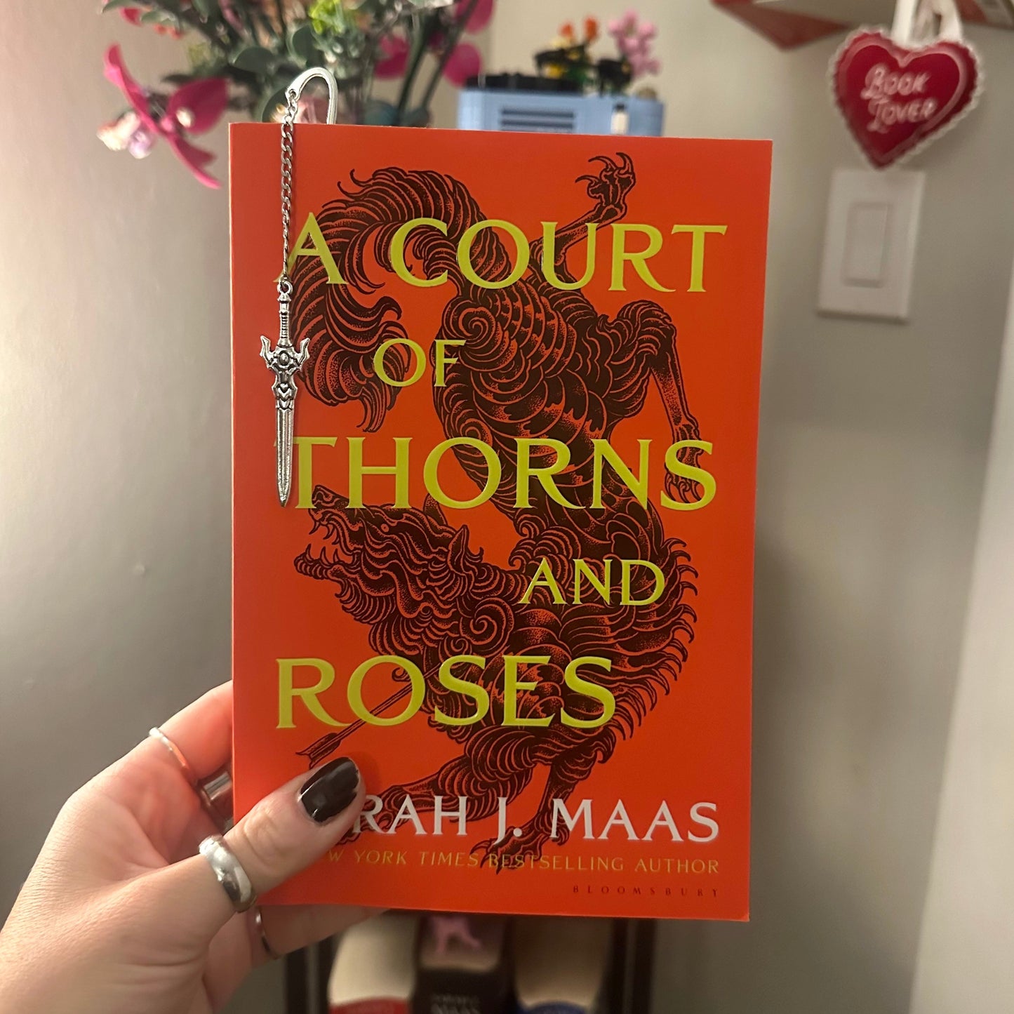 Sword Metal Bookmark