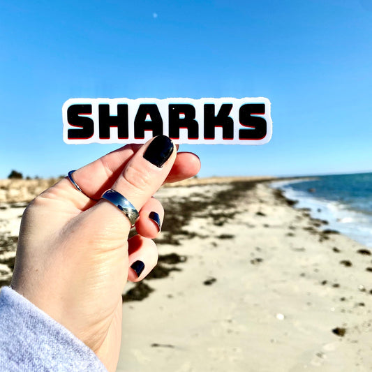 TikTok Sharks Sticker